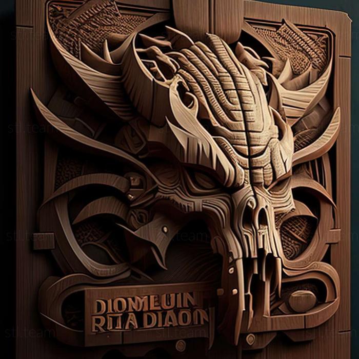 3D модель Shadowrun возвращает игру Dragonfall (STL)